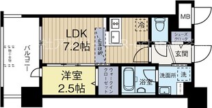 グランフォーレ博多マークプレイスの物件間取画像